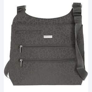 Baggallini Bucket Bagg (Charcoal) crossbody NWOT bag